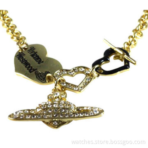 Fashionable Necklace/Pendant, Chrome Plating, Made of Zinc Alloy, Unique Jewelry, OEM/ODM WelcomedNew